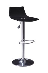 Modern Black Arcylic Bar Chair