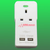 british wall usb socket