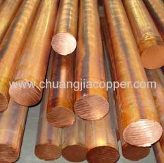 High conductivity copper rod