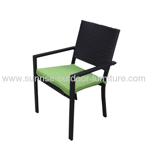 rattan single chair
