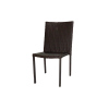 rattan single armless chair