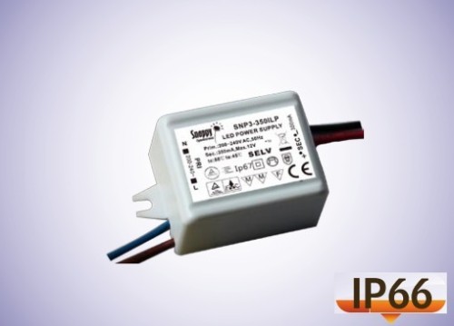 3W 350mA IP66 LED Constant Current Driver