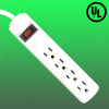 4 outlet home electrical surge protector