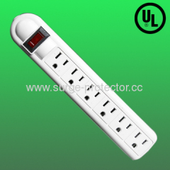 office surge protected power strip