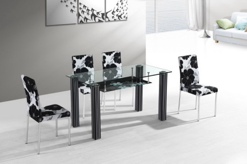 modern dinning table and chairs
