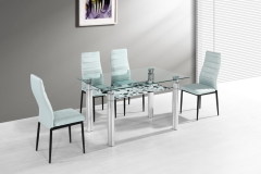 modern dinning table and chairs