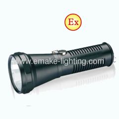 Long-range explosion-proof flashlight