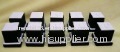 Jewelry display ring tower display kit of 10 white and black