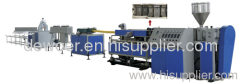 PE double wall corrugated pipe making machine