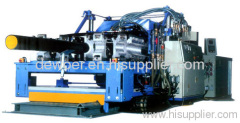 PE/PVC double wall corrugated pipe production line