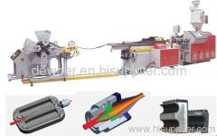 single wall corrugation pipe extrusion line