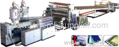 Plastic PP sheet extrusion line