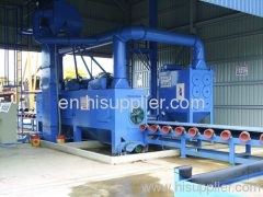 Q35 Q36 Q76 series throw shot peening rotary cleaning machine