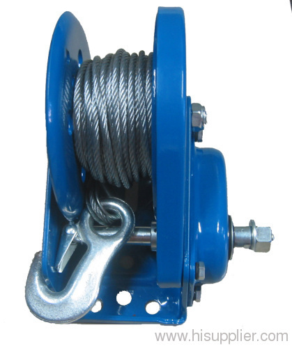 Hand Winch With Friction Brake