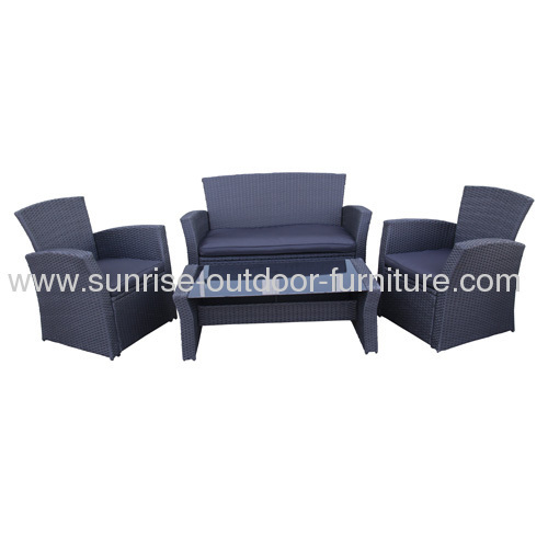 wicker sofa for garden furniture