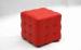 PU PVC LEATHER OTTOMAN POUF