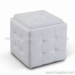 storage ottoman with small pouf