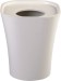 China Manufacturer white PP Trash Can Collection round kitchen household Plastic waste containers