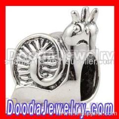 Wholesale european Snail Shell Charm Bead