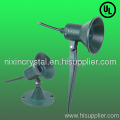 Floodlamp holder with ground stake