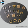 Gold Metal bra buckles for Bra Accessories