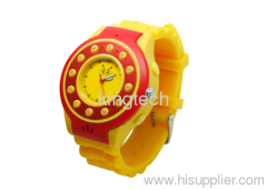 colorful children watch phone with MP3 and Number keys