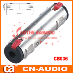 3 pins XLR cable connectorto male jacks