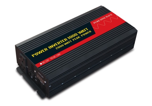 1000W pure sine wave power inverter with meter