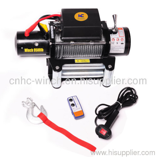 4x4 recovery winch