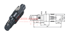 3 Pins Speakon to Socket CE010