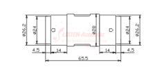 4 Pole Audio Cable Speakon Connector CE013