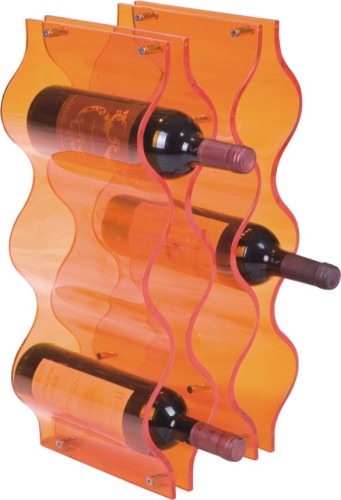 Wholesale plastic standing wine rack