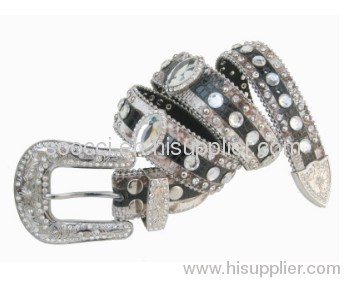 rhinestone crystal belt conchos bling belt jewelry belt
