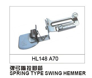 SPRING TYPE SWING HEMMER FOLDER HL148 A70