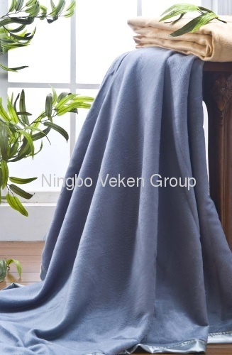 plain Fleece bamboo blankets