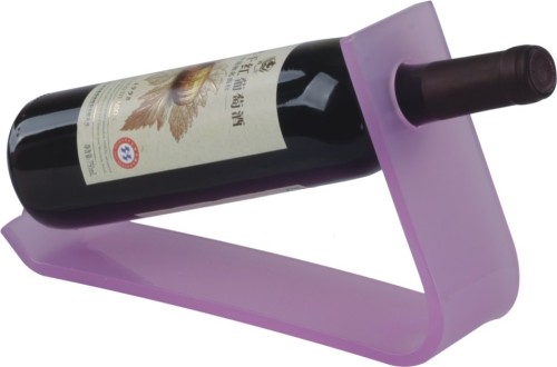 Purple Plastic Single Wine Rack durable homeware plastic product wine storage