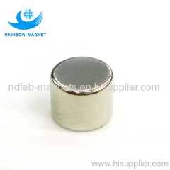 Permanent neodymium Iron Boron Cylinder magnets