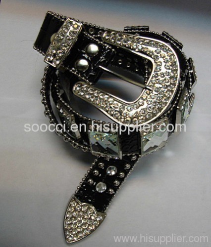 rhinestone belts conchos belts with rhinestone beads