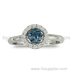 14k white gold blue topaz and diamond ring,diamond ring,gemstone ring,fine jewelry