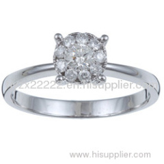 18k white gold diamond engagement ring,diamond ring,gold jewelry,fine jewelry