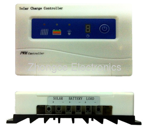3 LED indicators of Solar Charge Controllers