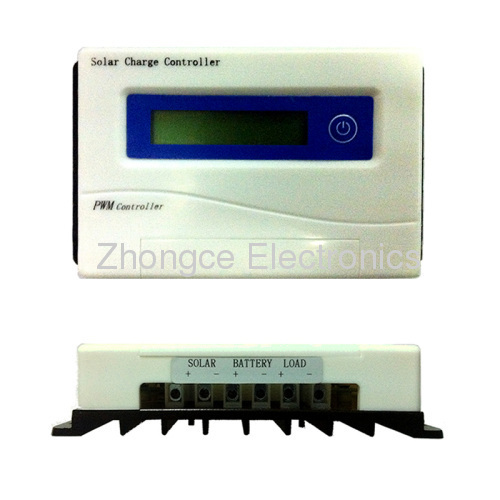 12V and 24V Battery Solar Charge Controller