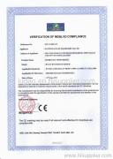 CE CERTIFICATION FOR HYDRAULIC PRESSBRAKE