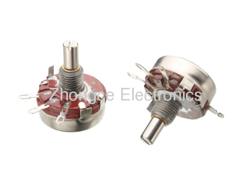 Insulated Shaft Carbon Composition Potentiometers