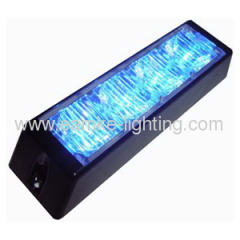 blue led warning lighting