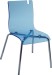 Modern Crystal Acrylic Baby Chair Blue dining children s side chairs kids room furniture seating