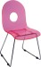 Lovely Pink Baby Seat Plastic children side chairs dining room furniture Kids school chairs