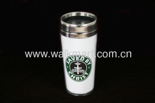 Wide mouth stainless steel bottle