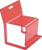 Modern Red plastic Side Kid's Seat children dining chairs living room furniture kids chairs