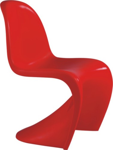 Modern Wave sharp Kid's Panton Chair dining room children side chairs kids seat